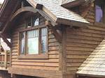 Douglas Fir Wdge-Lap Siding / All materials were distressed and stained onsite